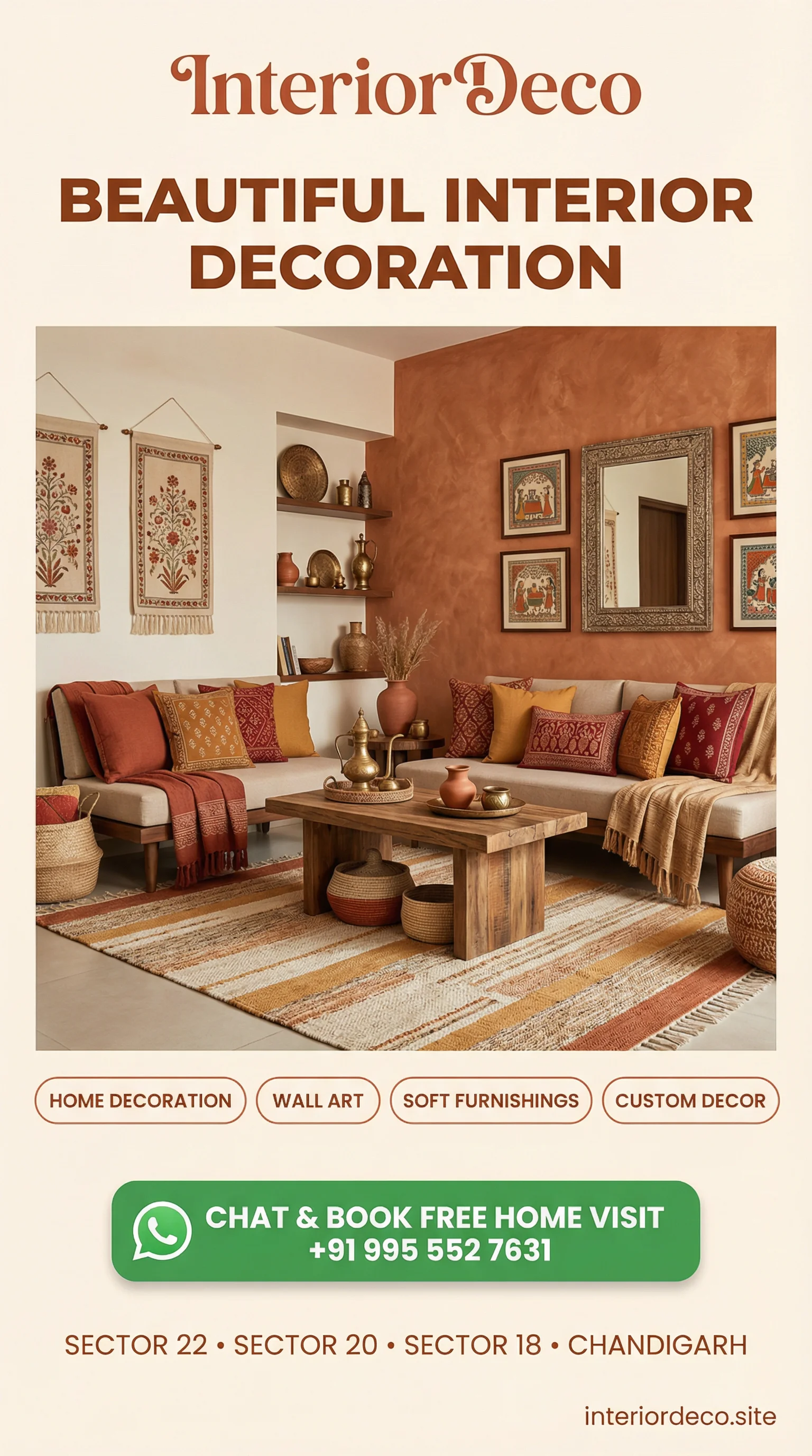 InteriorDeco Decorative Interior Design Chandigarh